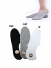 Unisex Cotton No-Show Liner Socks W Non Slip Ankle Grips 