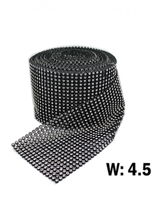 Bling Rhinestone Diamond Mesh Ribbon Wrap