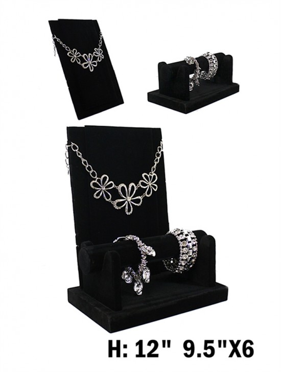 VELVET MULTI NECKLACE & BRACELET DISPLAY