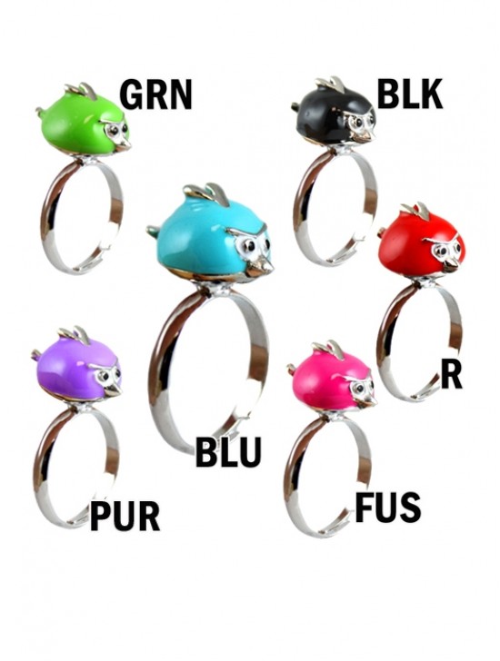 ANGRY BIRD RING