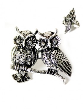 TWO OWLS RING