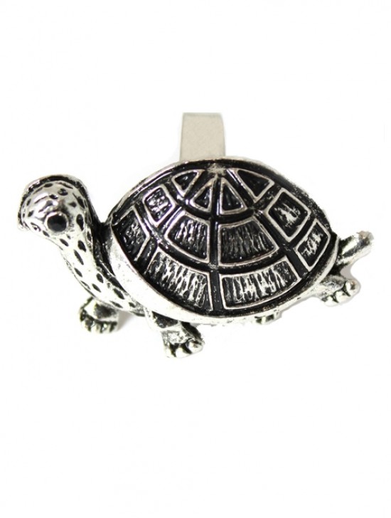 ETCHED TURTLE RING