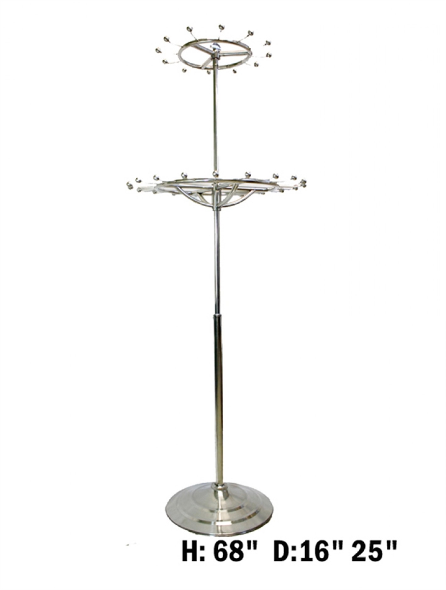 ROTATING ACCESSORY DISPLAY RACK