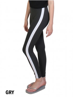 Womens Single Stripes Tights
