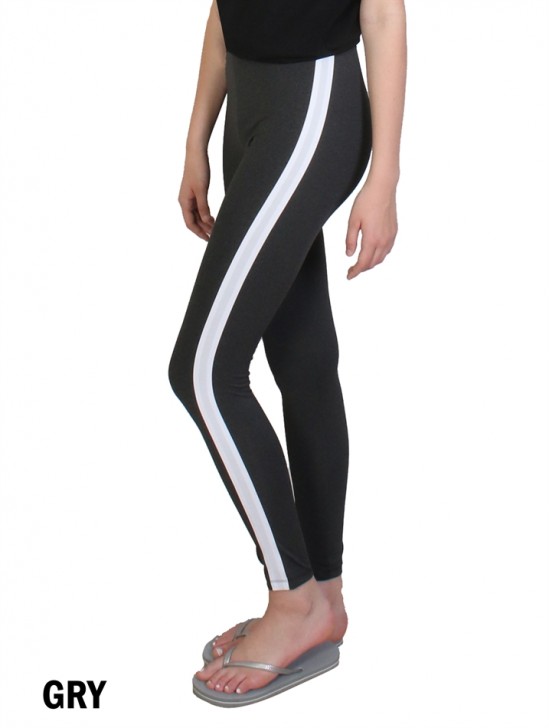 Womens Single Stripes Tights