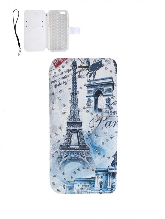 Paris Theme Rhinestone Cellphone (5.5