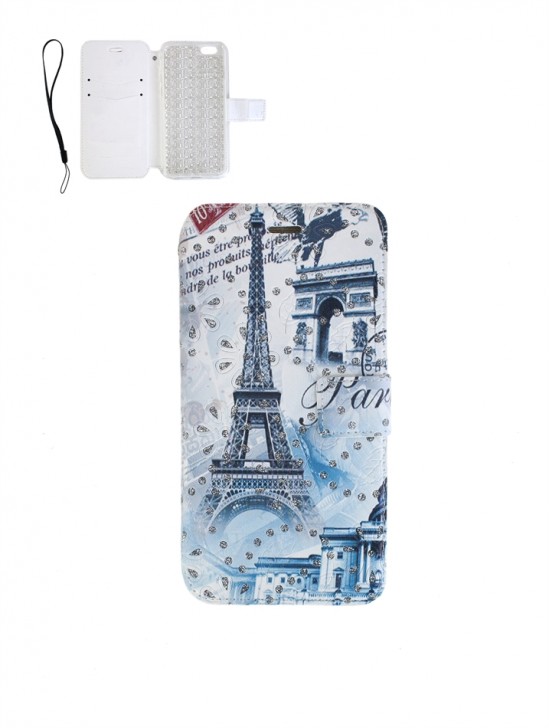 Paris Theme Rhinestone Cellphone (4.7