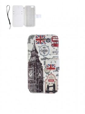 London Theme Rhinestone Cellphone Case-London