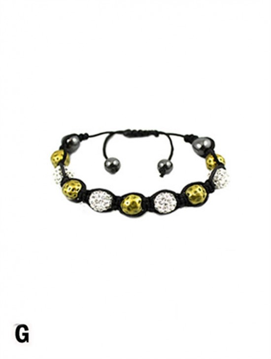 SHAMBALLA BLACK ROPE BRACELET