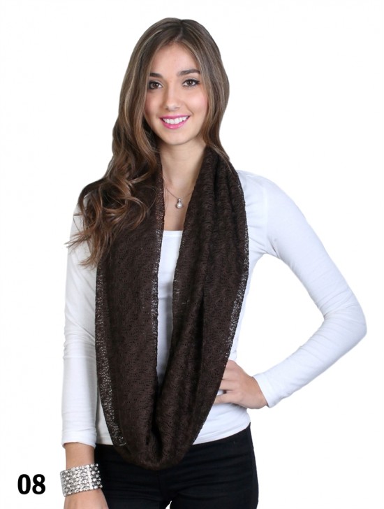 1 LAYER LACE KNIT LOOP