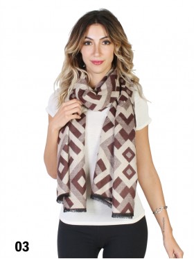 Trendy Diamond Scarf/Cape