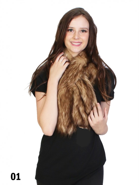 LUX FAUX FUR COLLAR