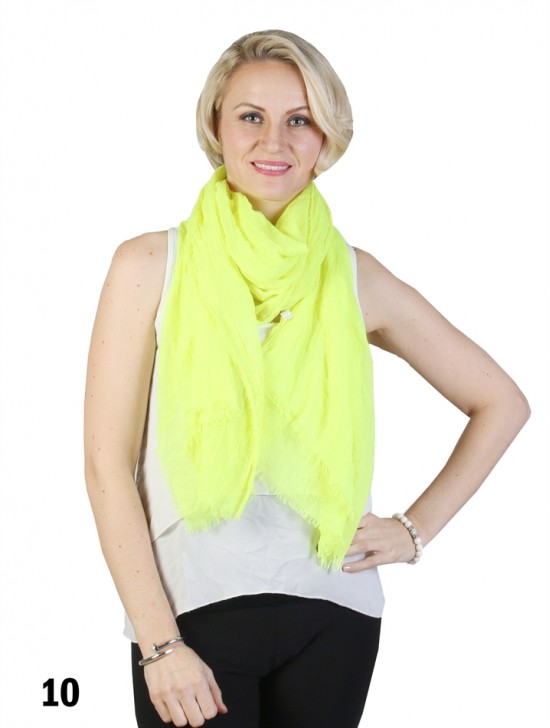 SCARF, WRINKLE FREE EDGE