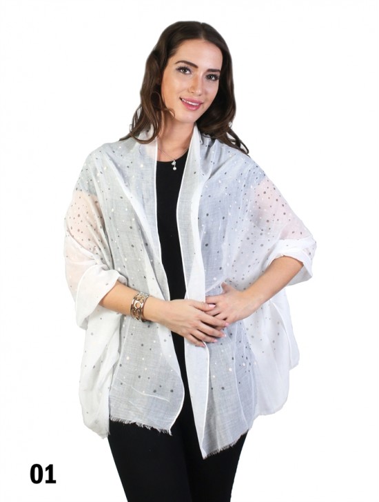 Dots Pattern Fashion Scarf