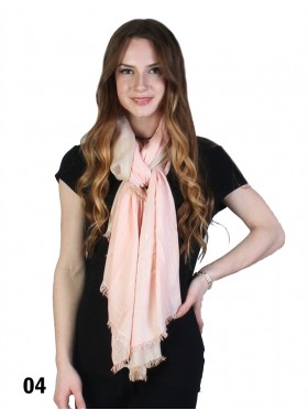 Trendy Two Tone Ombre Scarf