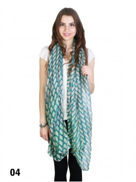 SCARF, 2 COLORS SPOT