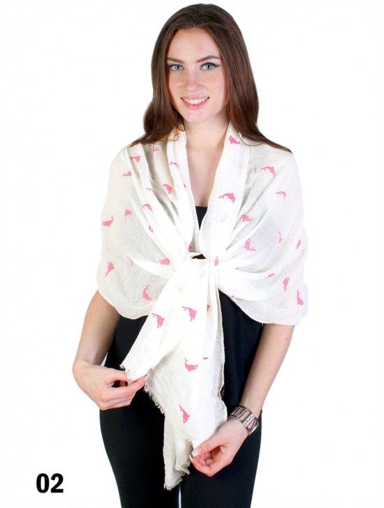 DOLPHIN PVC SCARF