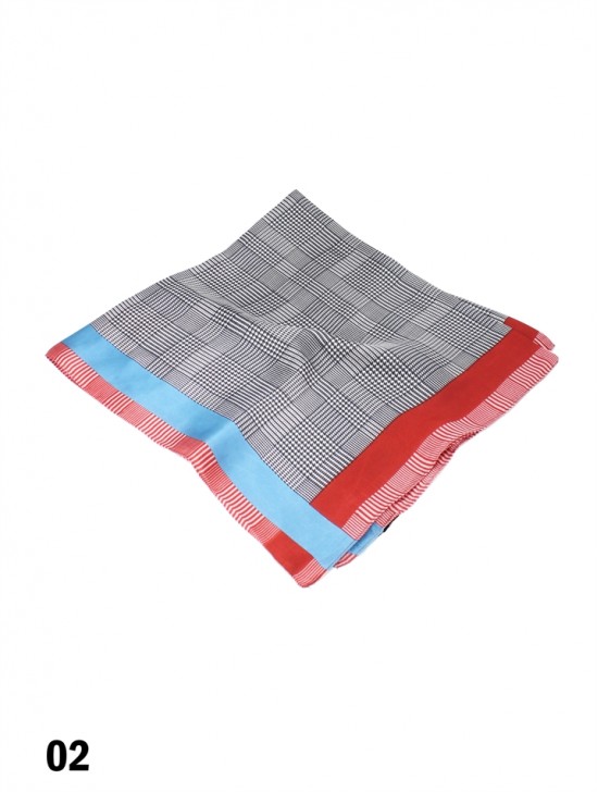 Plaid Pattern Square