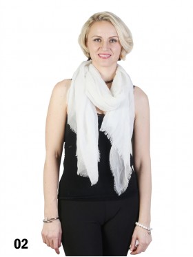 SCARF, WRINKLE FREE EDGE