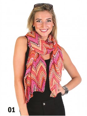 Multi Zig Zag Scarf