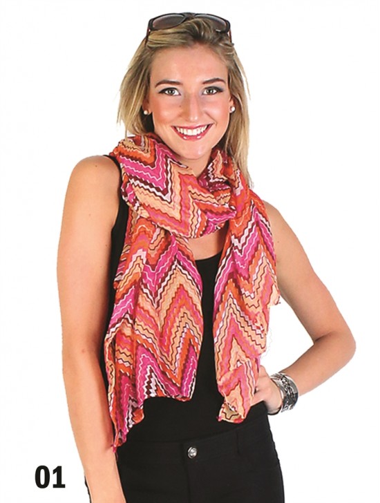 Multi Zig Zag Scarf