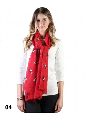 Owl Print Fashion Scarf