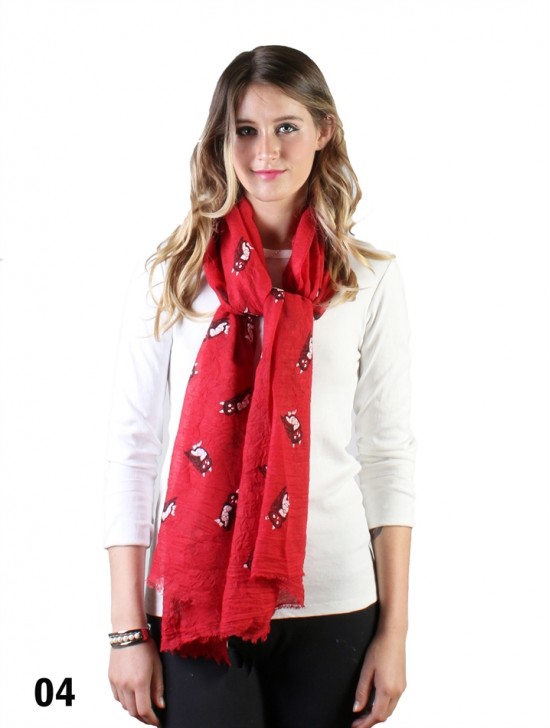 Owl Print Fashion Scarf