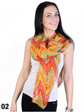 Multi Zig Zag Scarf