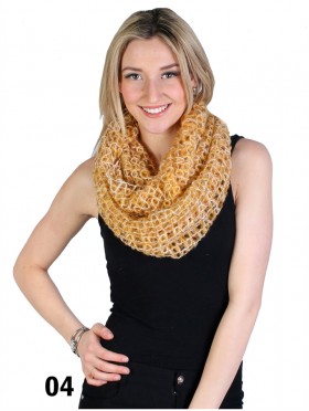 MULTI YARN WIDE KNIT LOOP