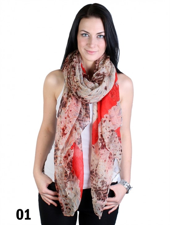 CROCODILE COLOUR BLOCK LINEN