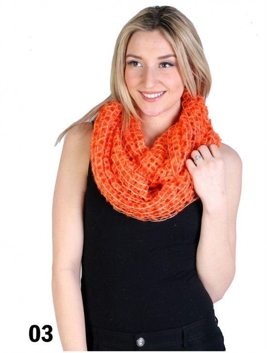 MULTI YARN WIDE KNIT LOOP