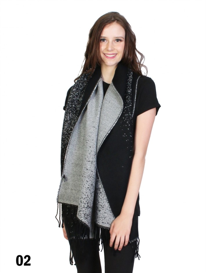 Reversible Cape W Fringe