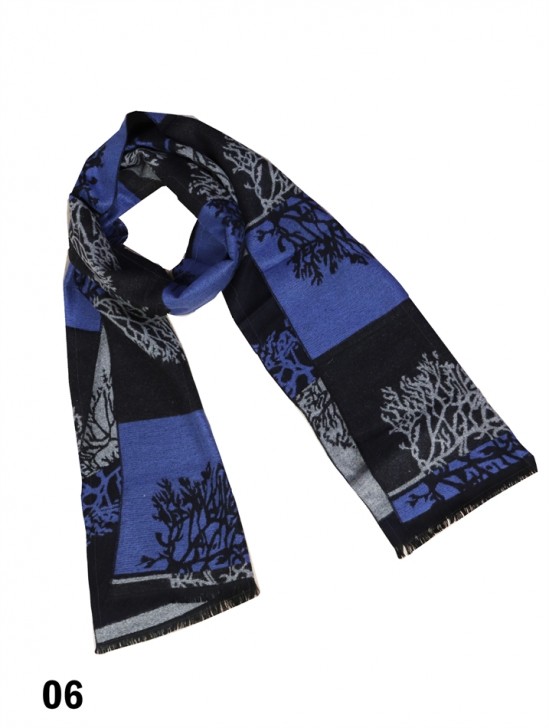 Unisex Reversible Trees print Scarf