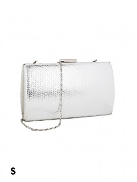 Sparkle Faux Leather Evening Clutch