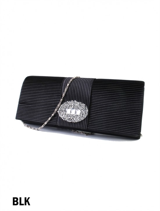 Shiny Evening Clutch W/ Rhinestone