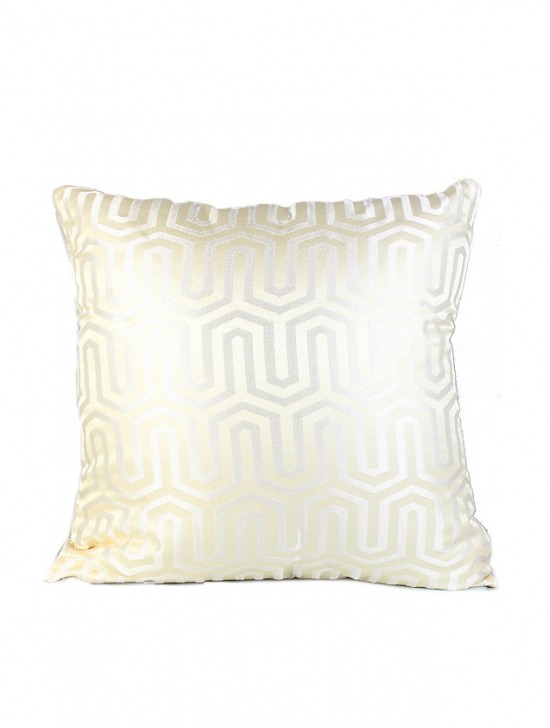 HONEY COMB DESIGN CUSHION COVER & FILLER