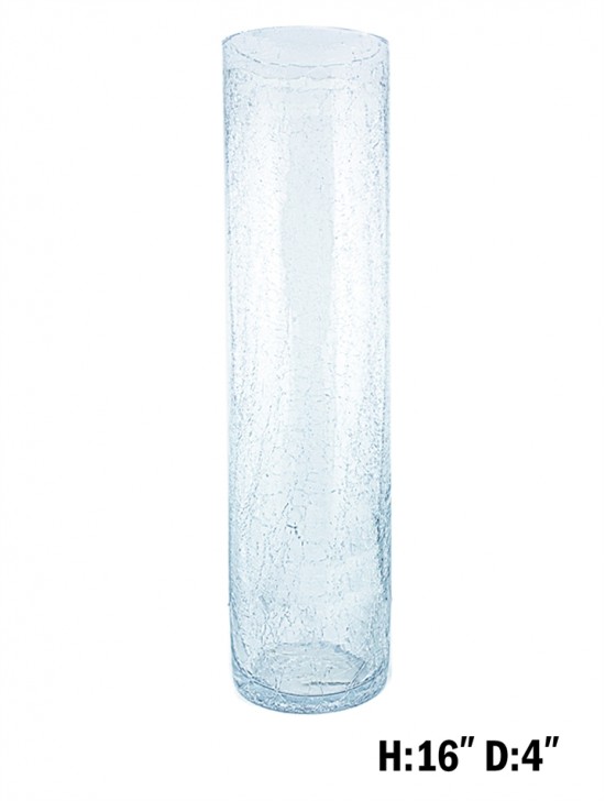STRAIGHT GLASS VASE