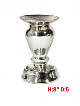 METALLIC GLASS VASE (PICKUP ONLY)