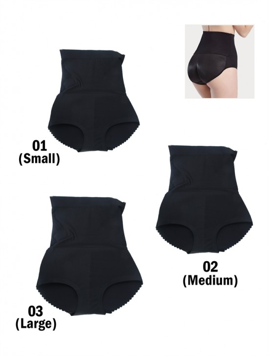 High Waist Buttock Hip Up Padded Pantie Shaper