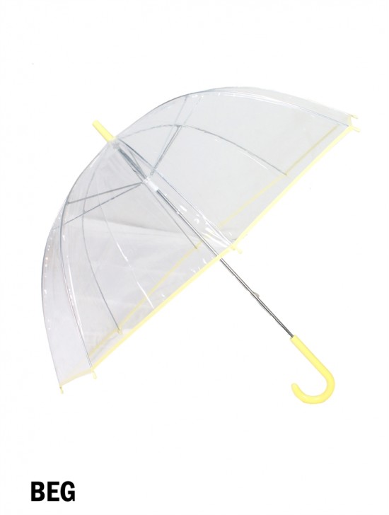 Clear Transparent Rain Umbrella
